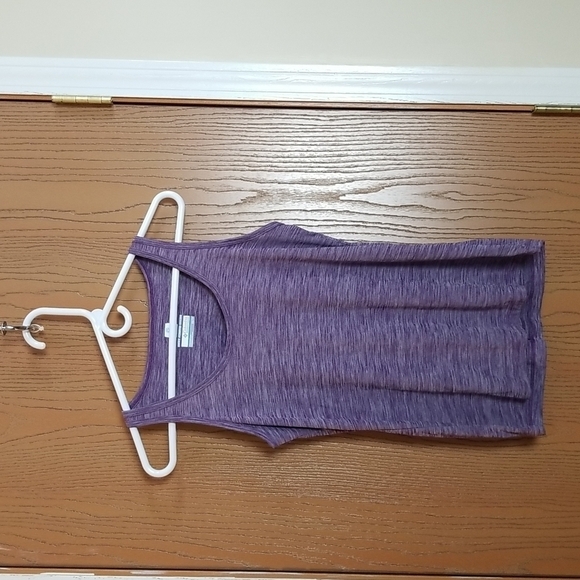 Columbia Purple Workout Athletic Keyhole Tank Top Size XS - Picture 1 of 9